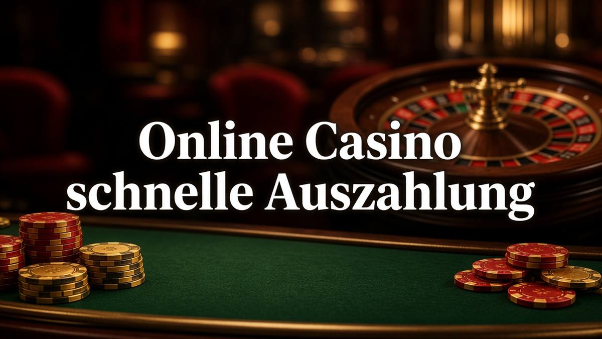 Online Casino schnelle Auszahlung